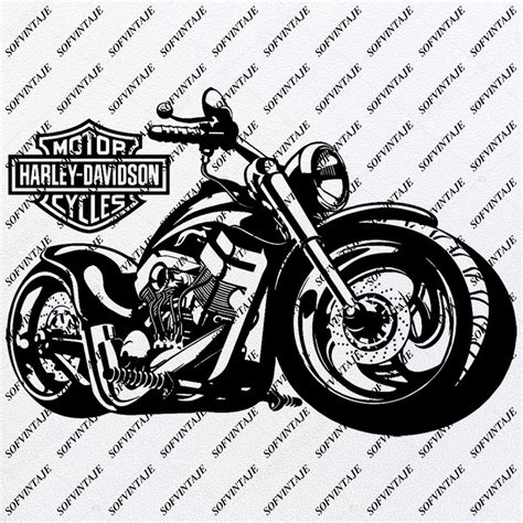 Please note The files are not compressed, so there is no need to decompress any file. . Harley motorcycle svg